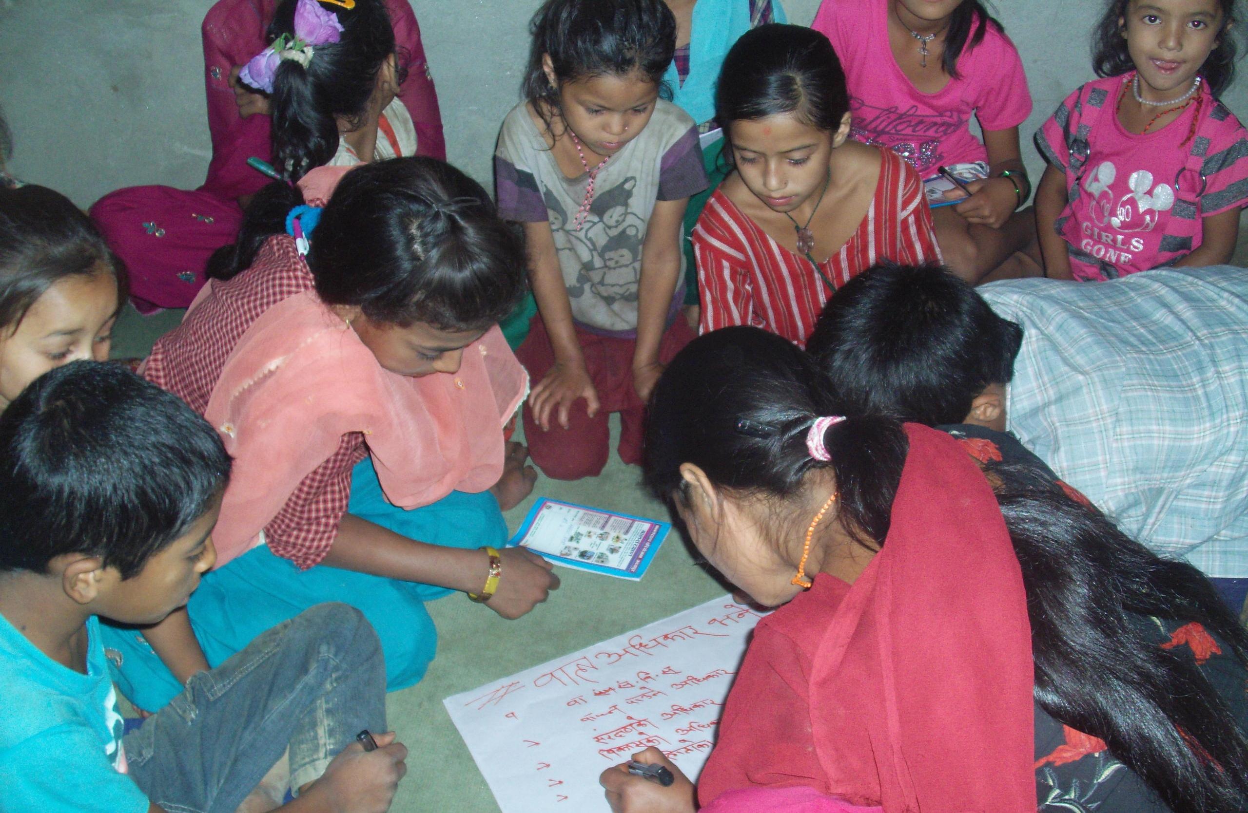 essay on child rights in nepali language